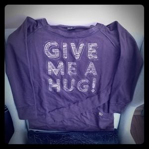 Rang Charcoal Grey Top, sz M